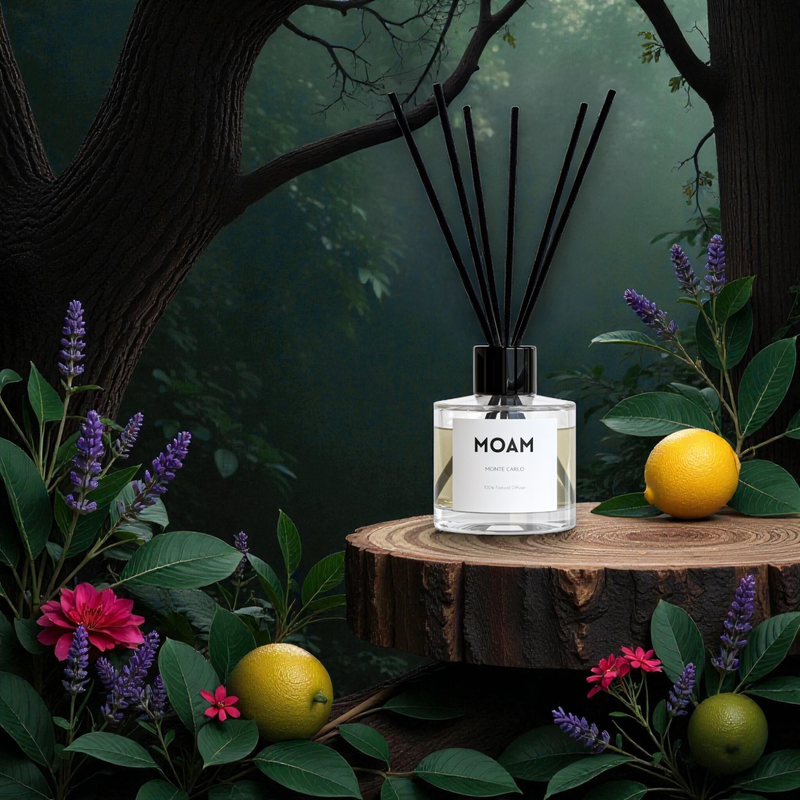 Award-Winning MONTE CARLO Scent Collection: Natural Diffuser and Laundry Set