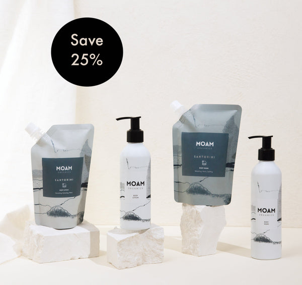 Organic Body Wash & Lotion Set